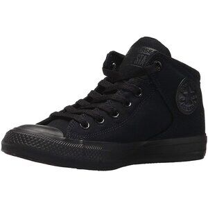 CONVERSE Street Canvas High Top Sneaker, Black/Black/Black